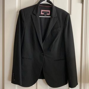 Womens black blazer by Pink Tartan